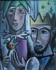 Jester and King by Barry Trower (2000).
